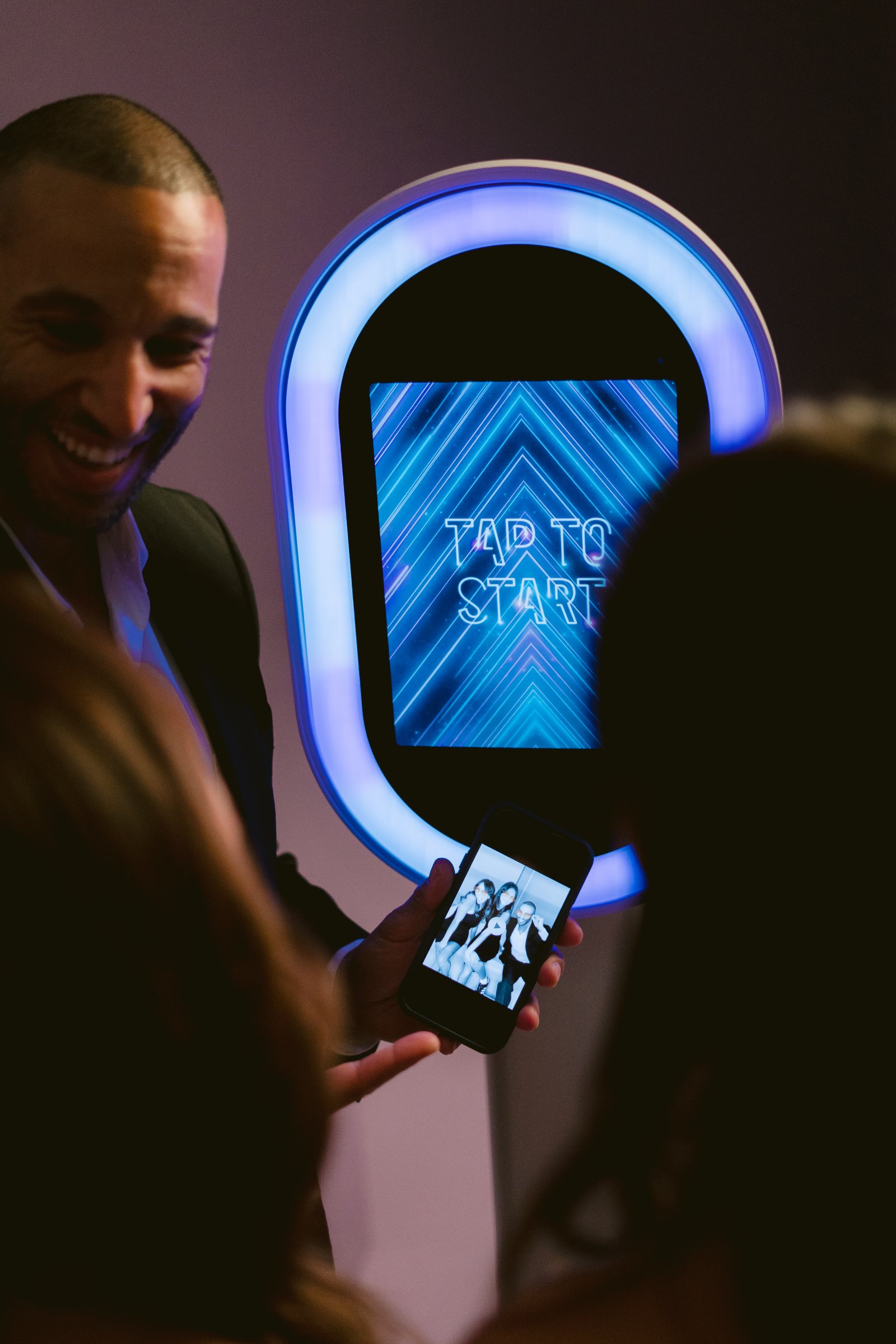 Twilight Booth Co Salsa 2 photo booth at Orlando event